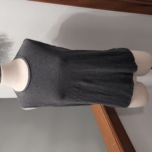 Eileen Fisher Dark Gray Tank Top